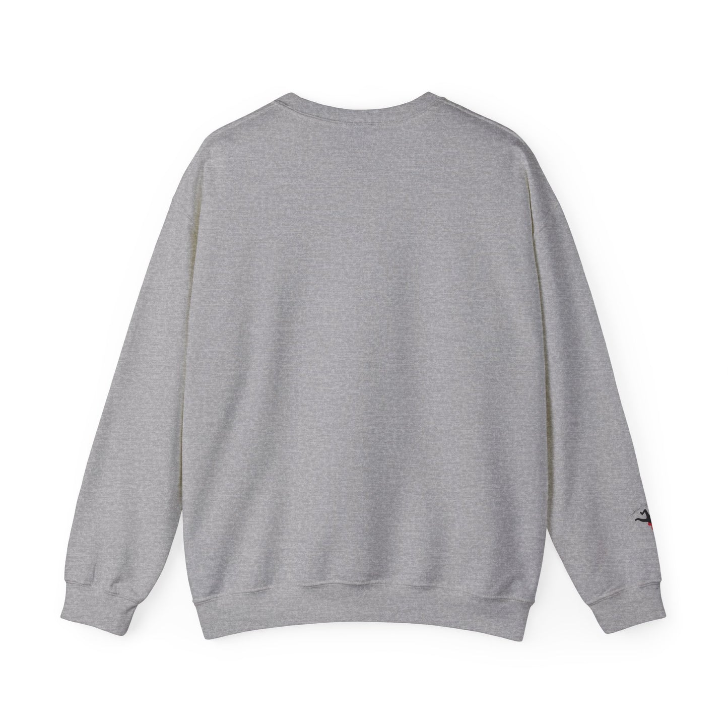 Crewneck Sweatshirt — 'Murder, She Grew' Floral Fingerprint Mystery Pullover