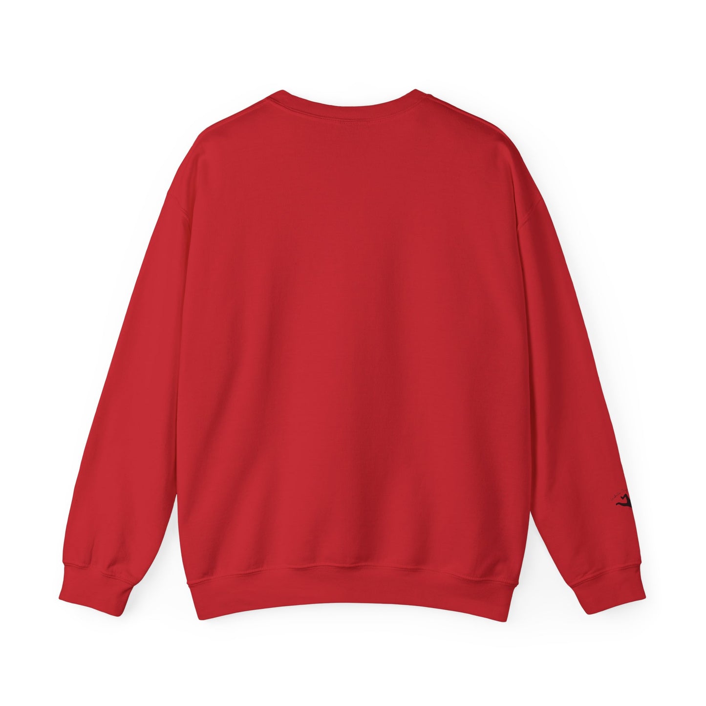 Crewneck Sweatshirt — 'Murder, She Grew' Floral Fingerprint Mystery Pullover