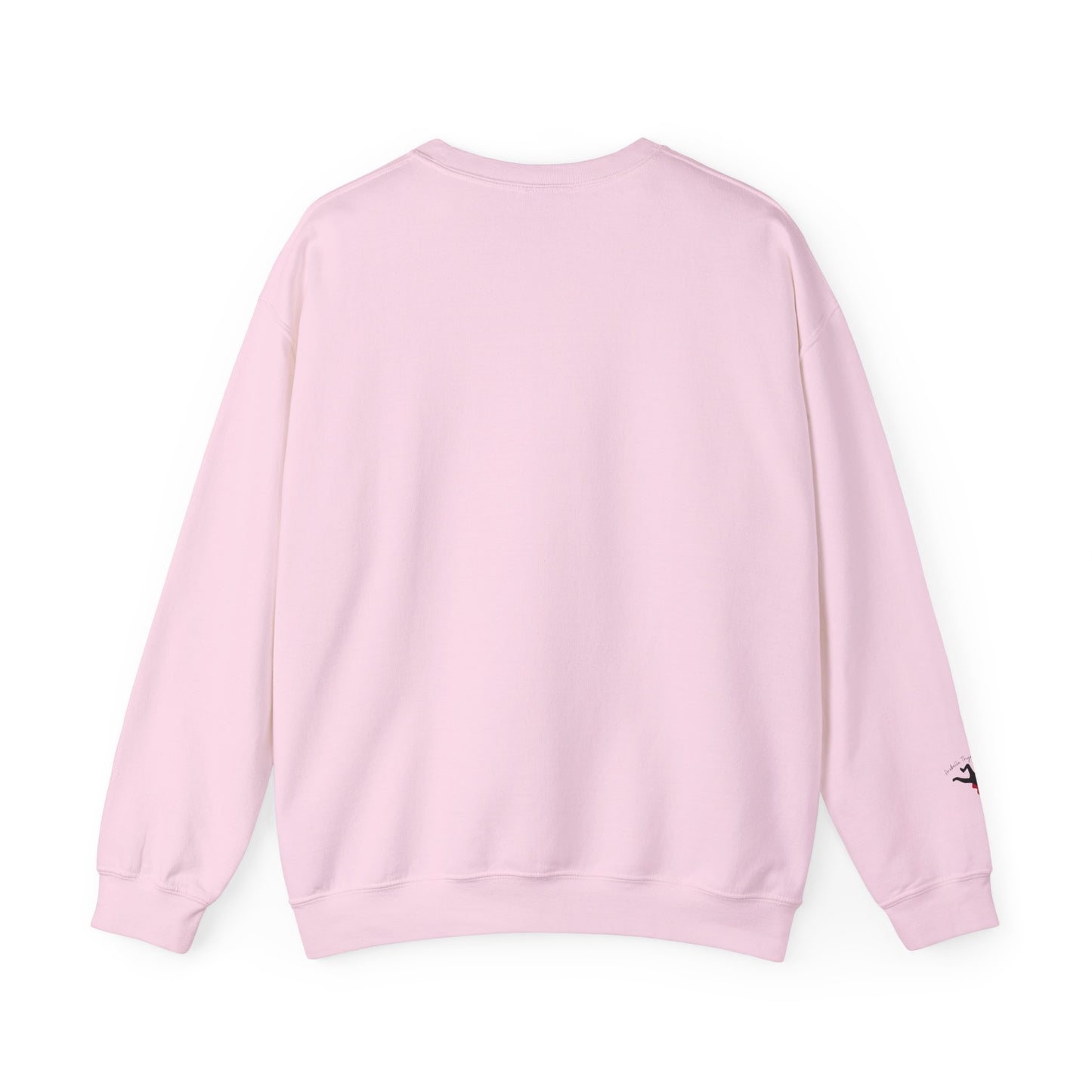 Crewneck Sweatshirt — 'Murder, She Grew' Floral Fingerprint Mystery Pullover