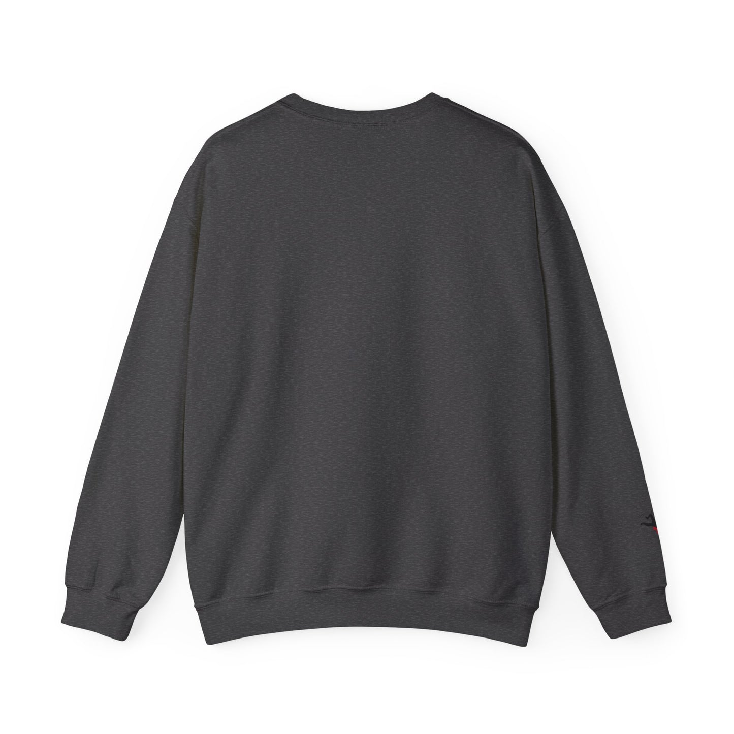Crewneck Sweatshirt — 'Murder, She Grew' Floral Fingerprint Mystery Pullover